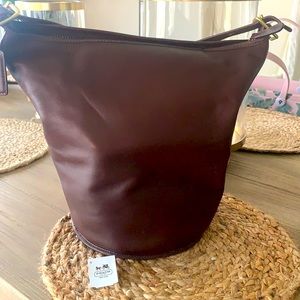 Mahogany Coach Purse